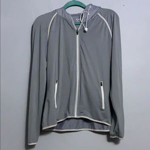 Zip up Athletic jacket with hood